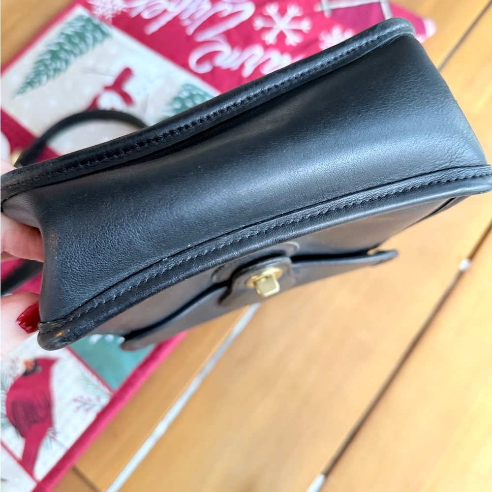 Vintage Coach Murphy Crossbody Bag Black 9930 - Picture 5 of 13